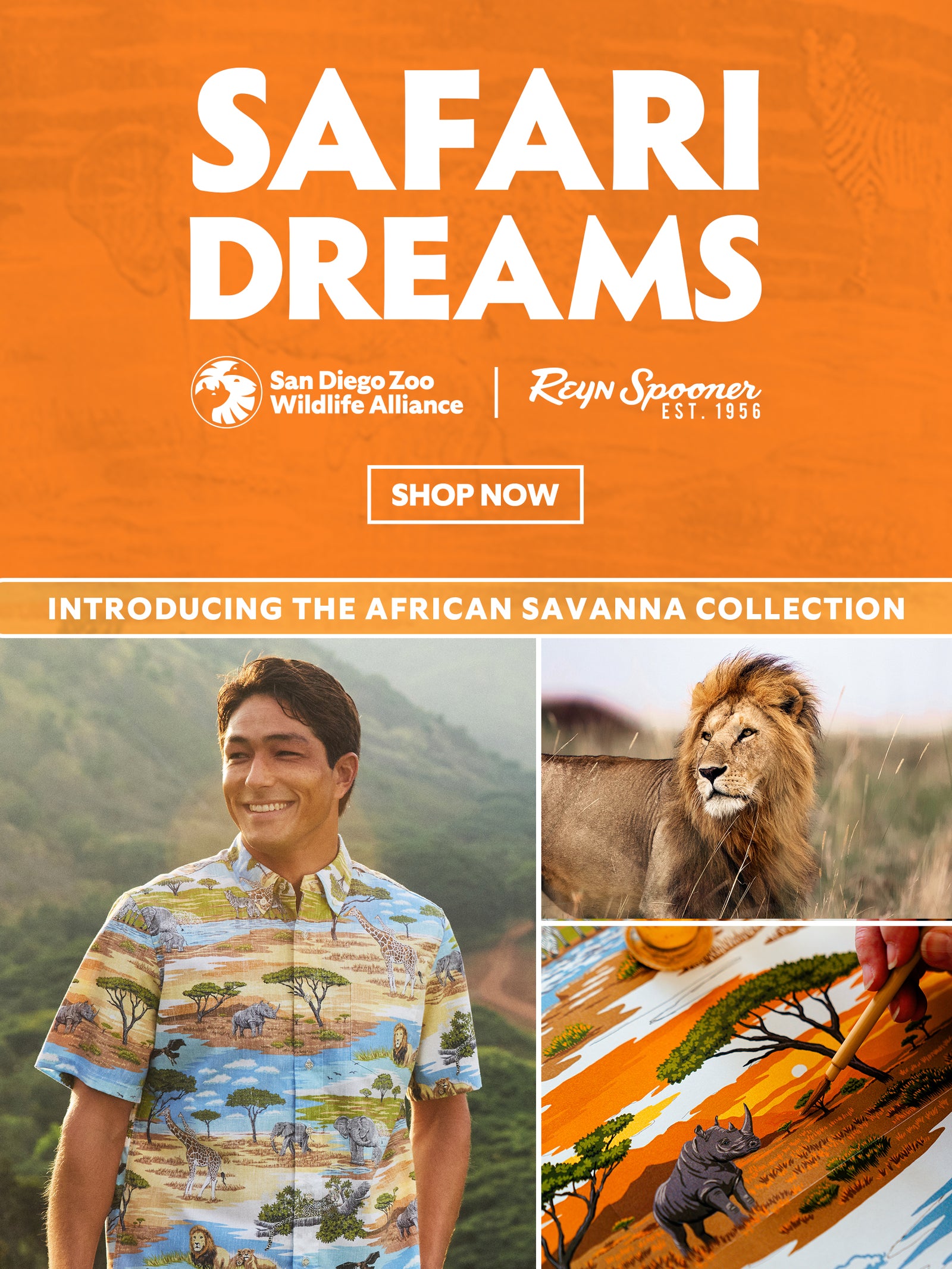 Introducing the newest SDZWA x Reyn Spooner Collaboration