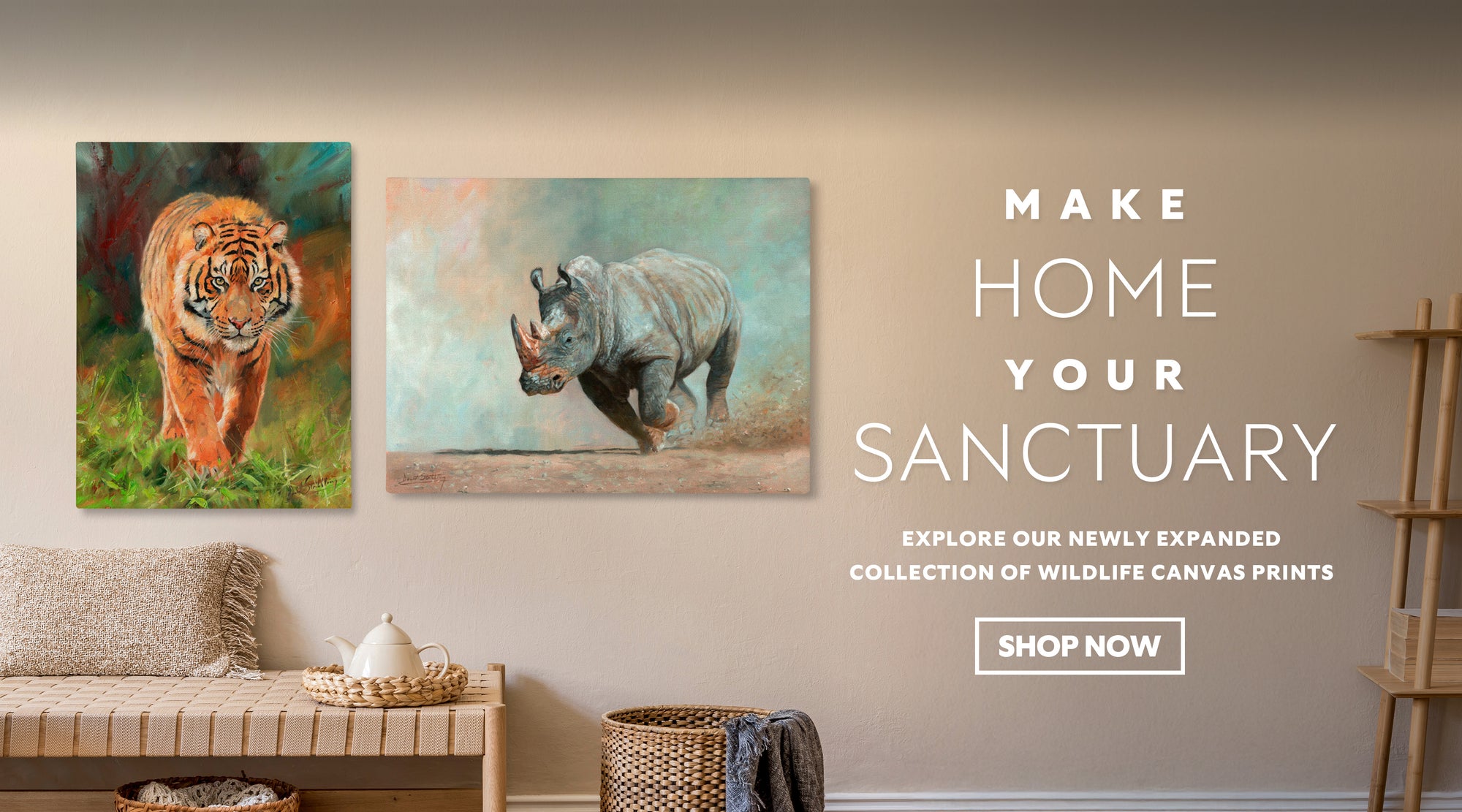 Wildlife Canvas Wall Art Collection