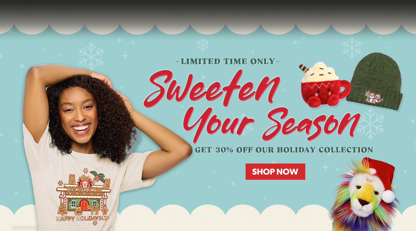 Limited-Time Offer: Get 30% off our Holiday Collection