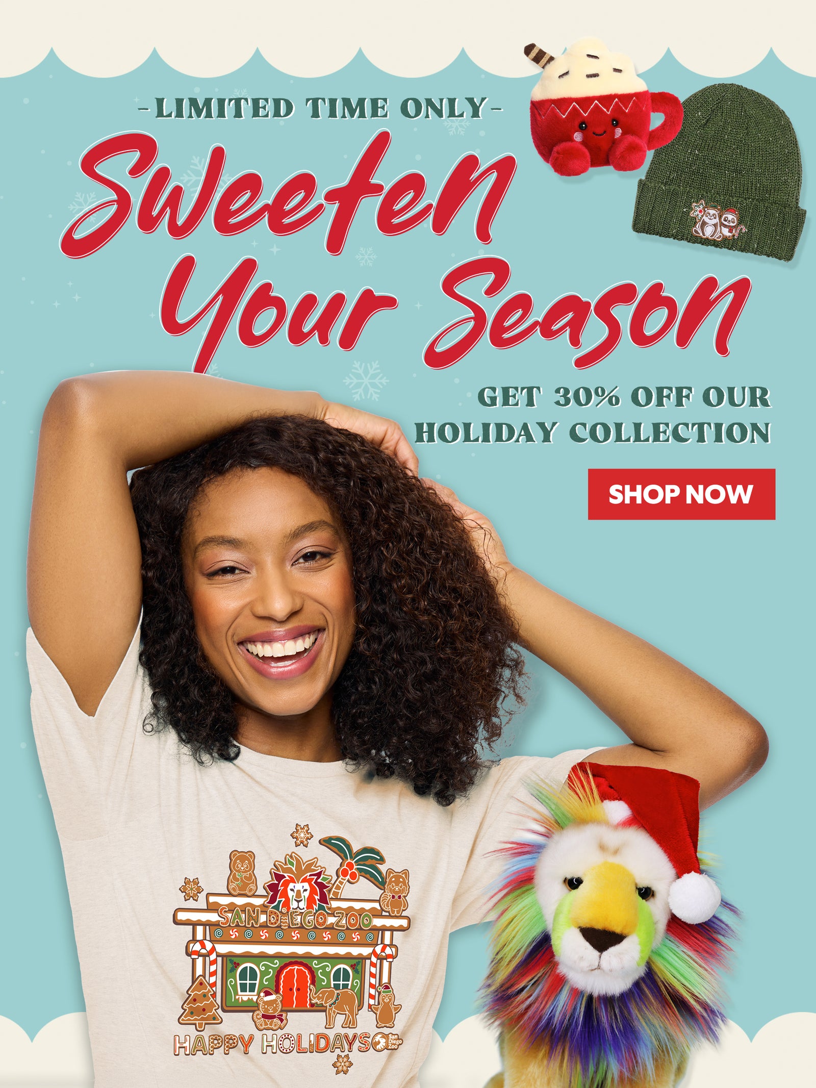 Limited-Time Offer: Get 30% off our Holiday Collection