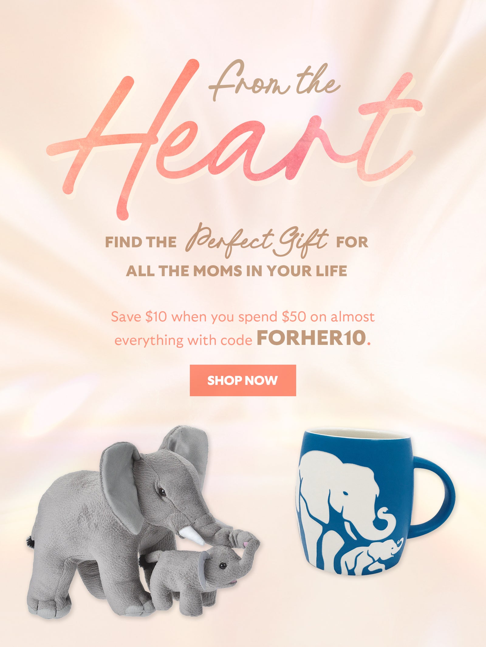 Shop Heartfelt Gifts for Mother's Day & Save