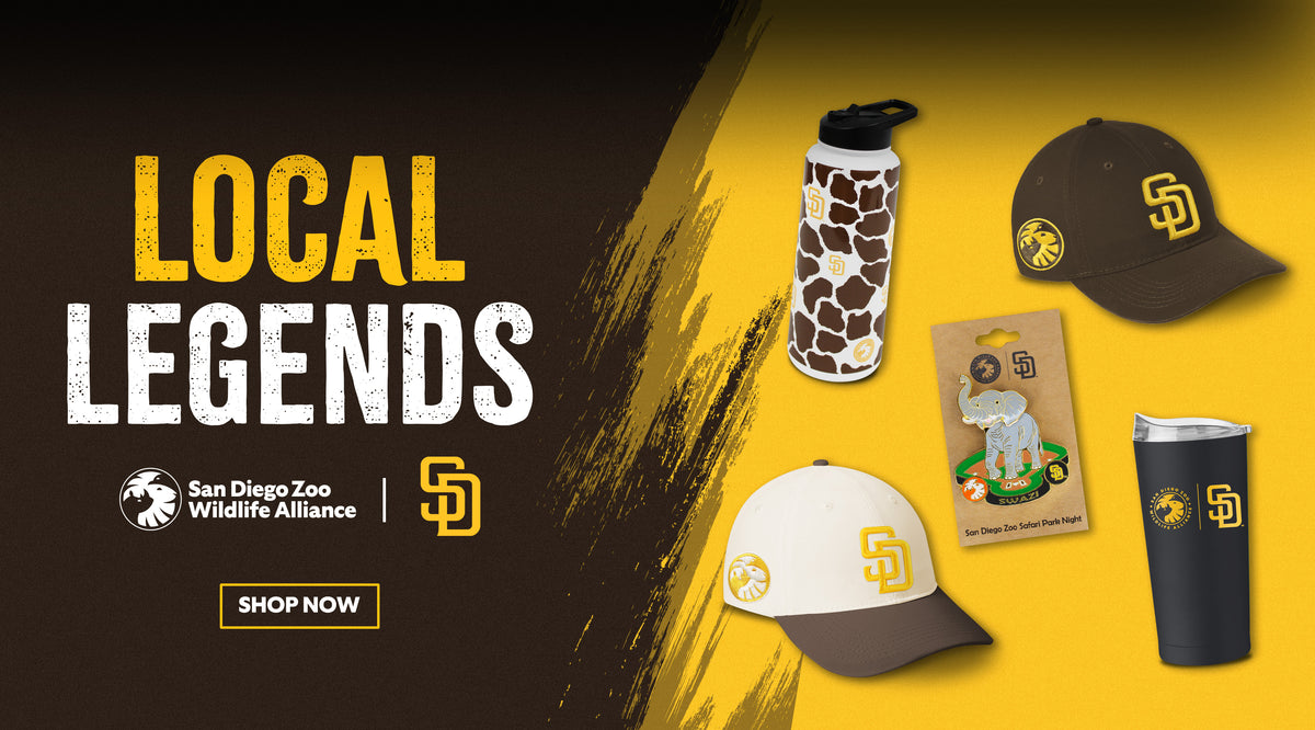 San Diego Zoo x San Diego Padres Merchandise Collection