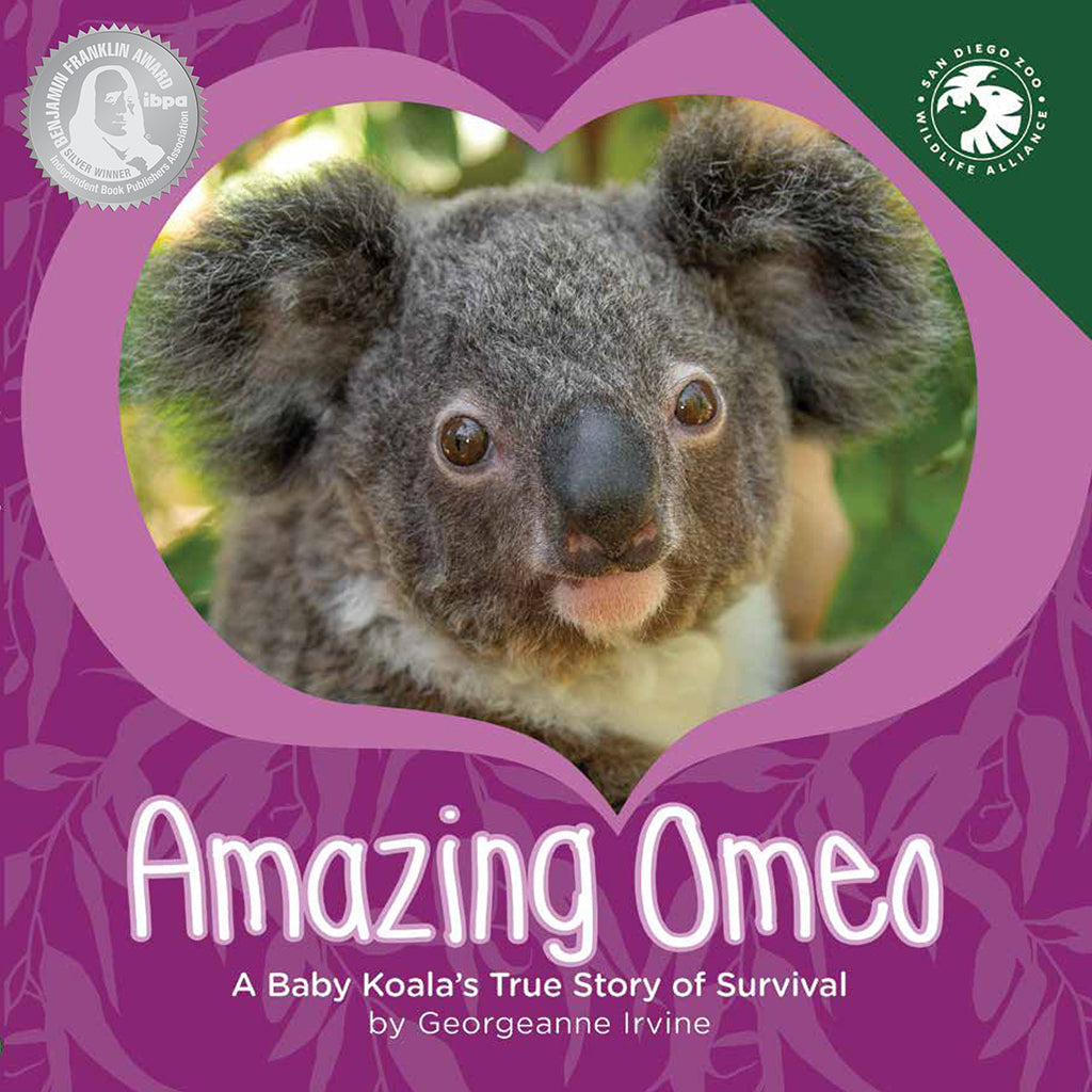 AMAZING OMEO KOALA BABY STORY OF SURVIAL GEORGEANNE IRVINE CHILDRENS BOOK HOPE AND INSPIRATION SERIES