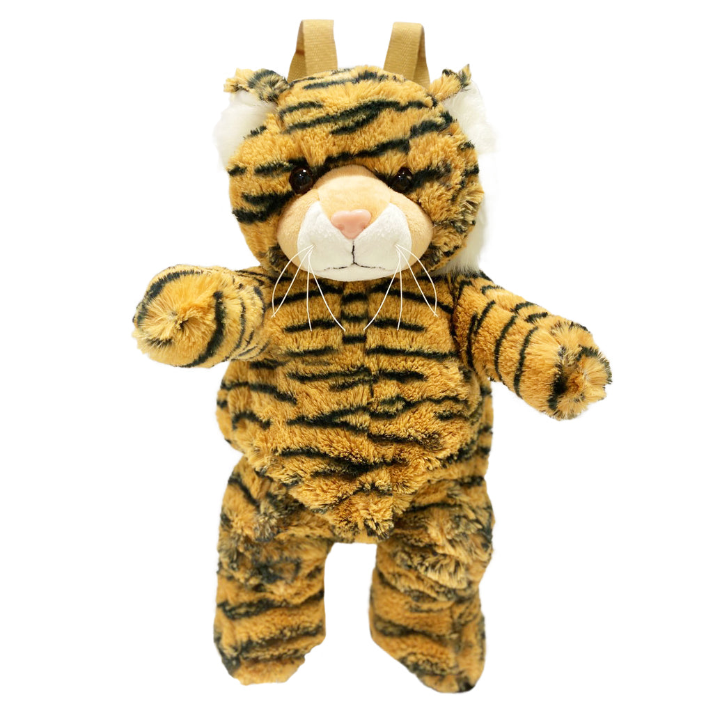 Tiger Plush Kids Backpack