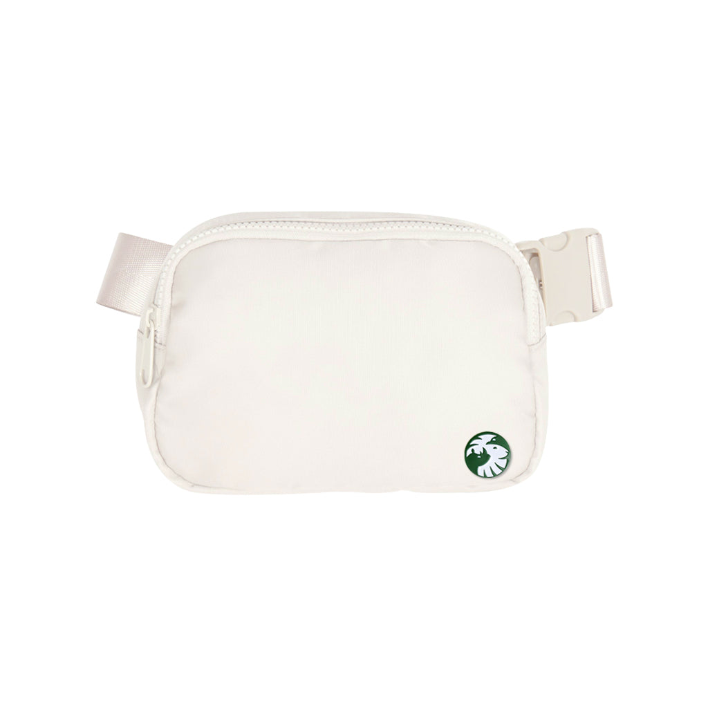 SDZWA LOGO CREAM POLYESTER FANNY HIP PACK BAG 
