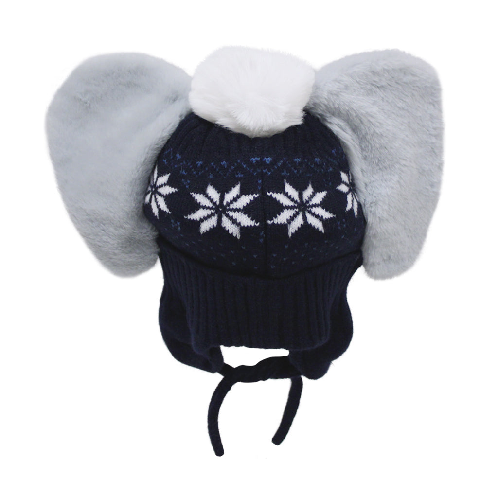 Snow Days Elephant Ears Knit Kids Hat