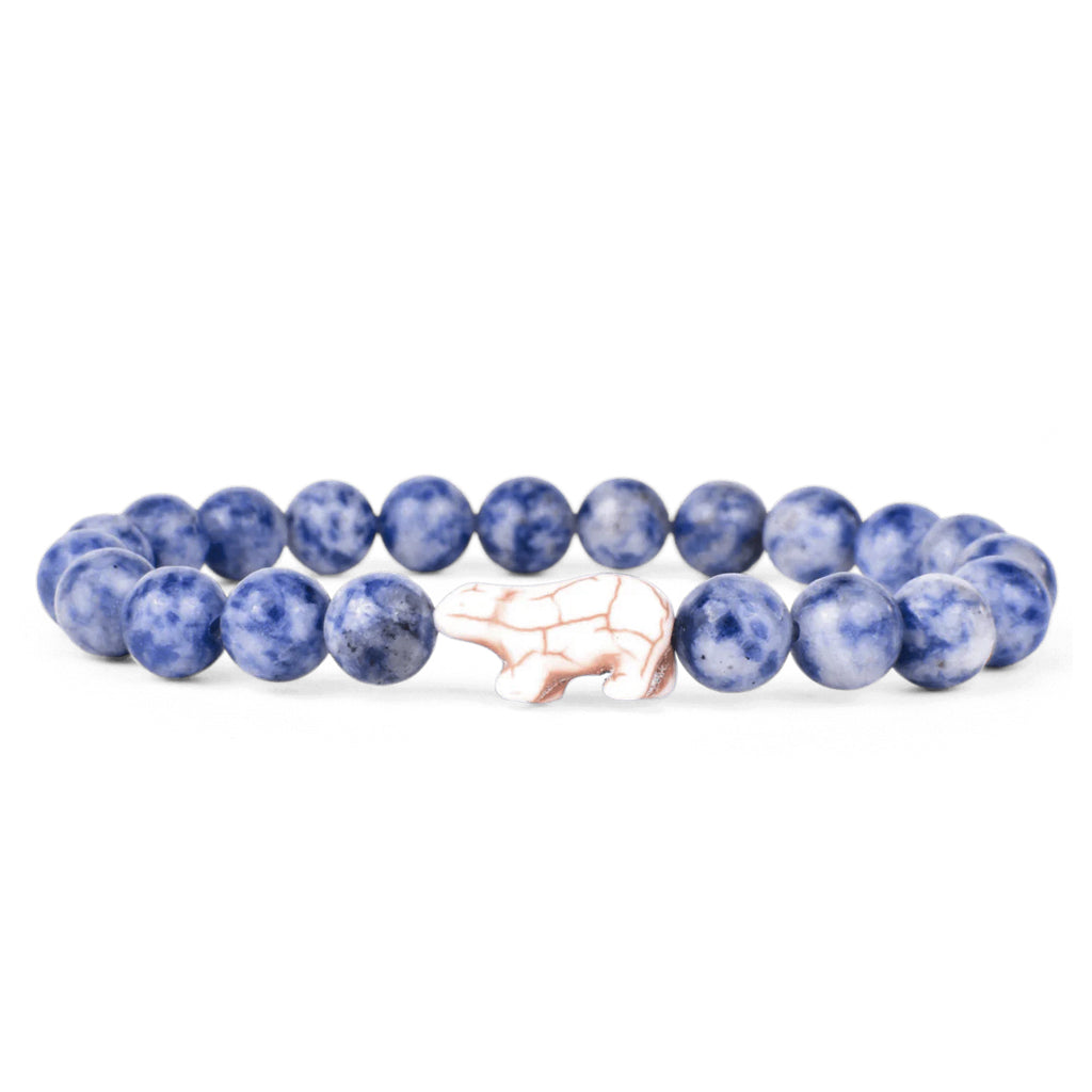 Polar Bear Fahlo Tracking Bracelet - Igloo Stone