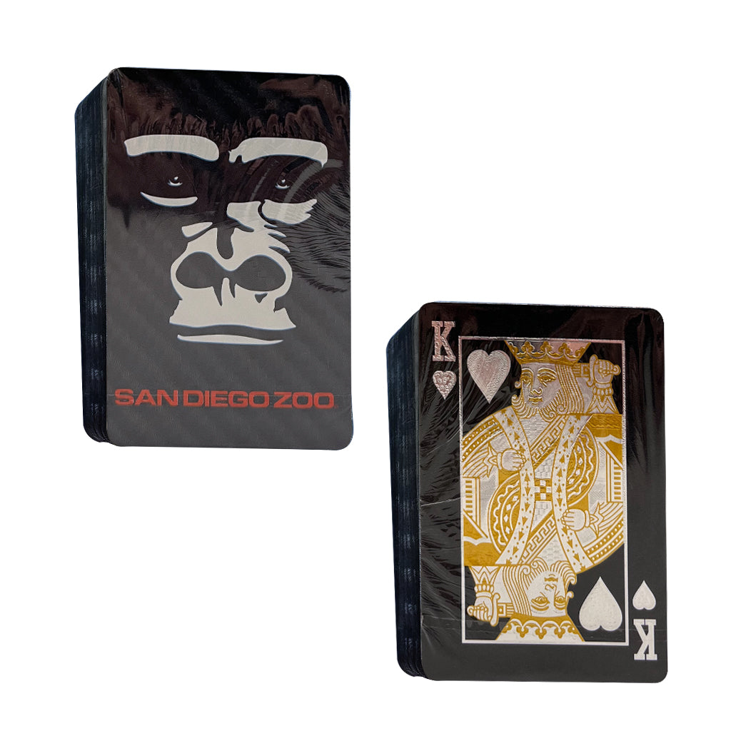Gorilla Shadow Playing Cards