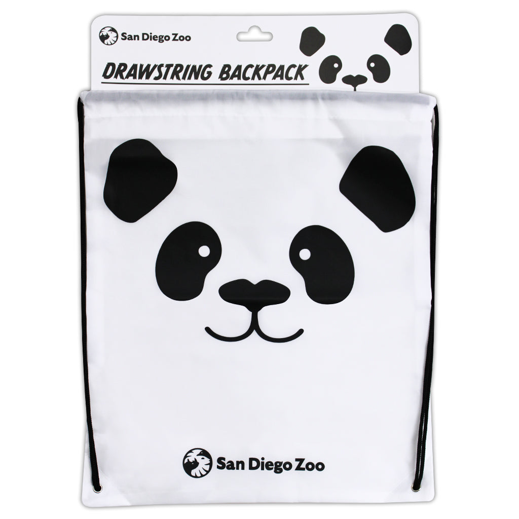 Panda Face Cinch Sack