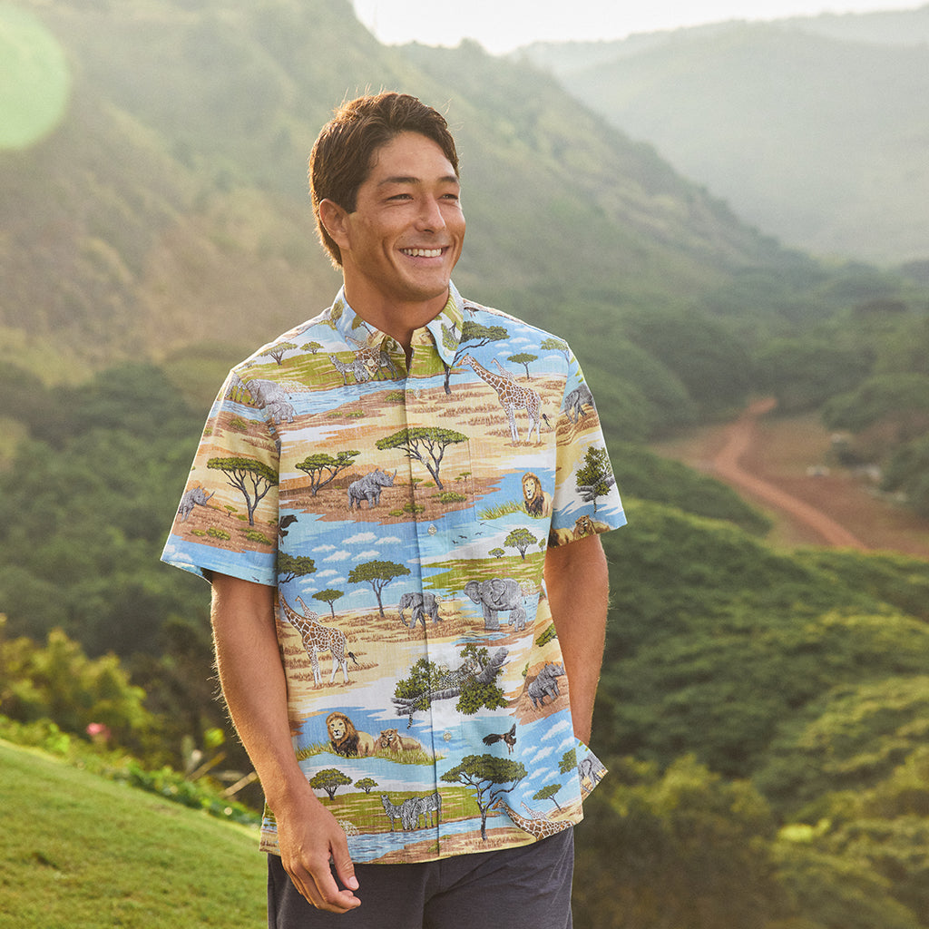 San Diego Zoo Reyn Spooner African Savanna Classic Shirt