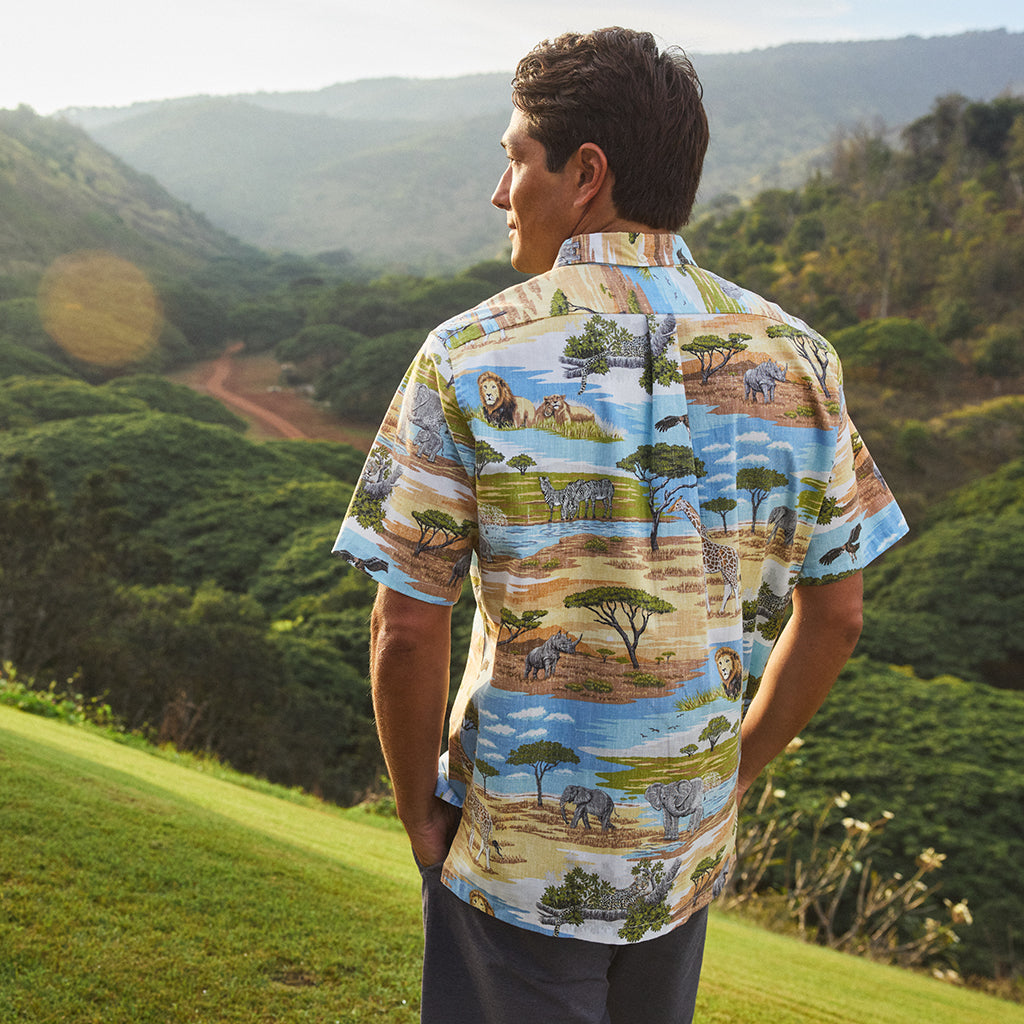 San Diego Zoo Reyn Spooner African Savanna Classic Shirt