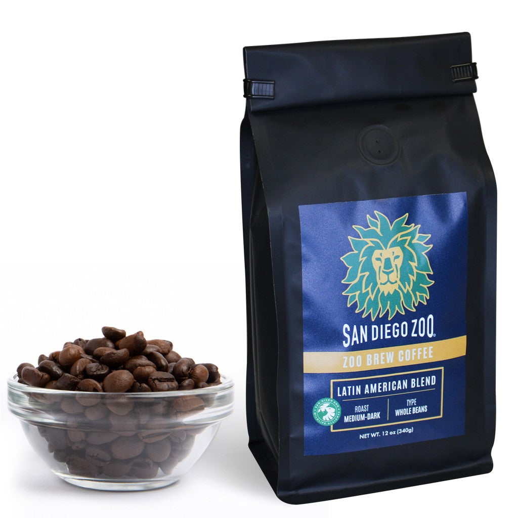 San Diego Zoo Brew Coffee - Latin America Whole Bean