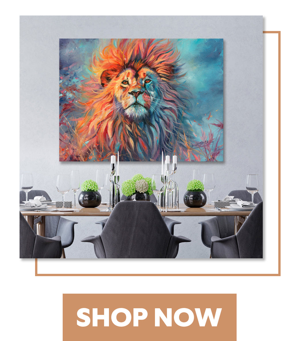 Lion Country Canvas Print
