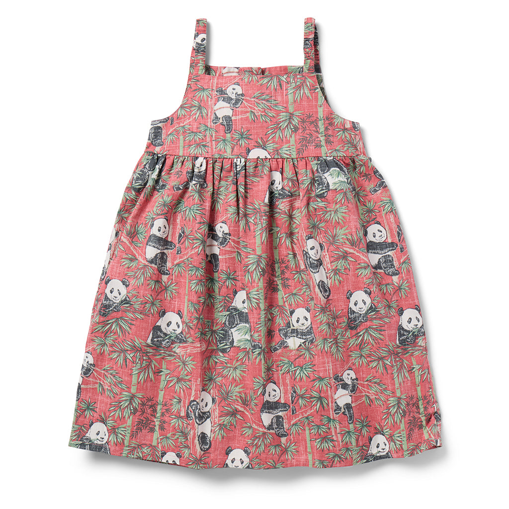 GIRLS REYN SPOONER PANDA ALOHA SUNDRESS DRESS 