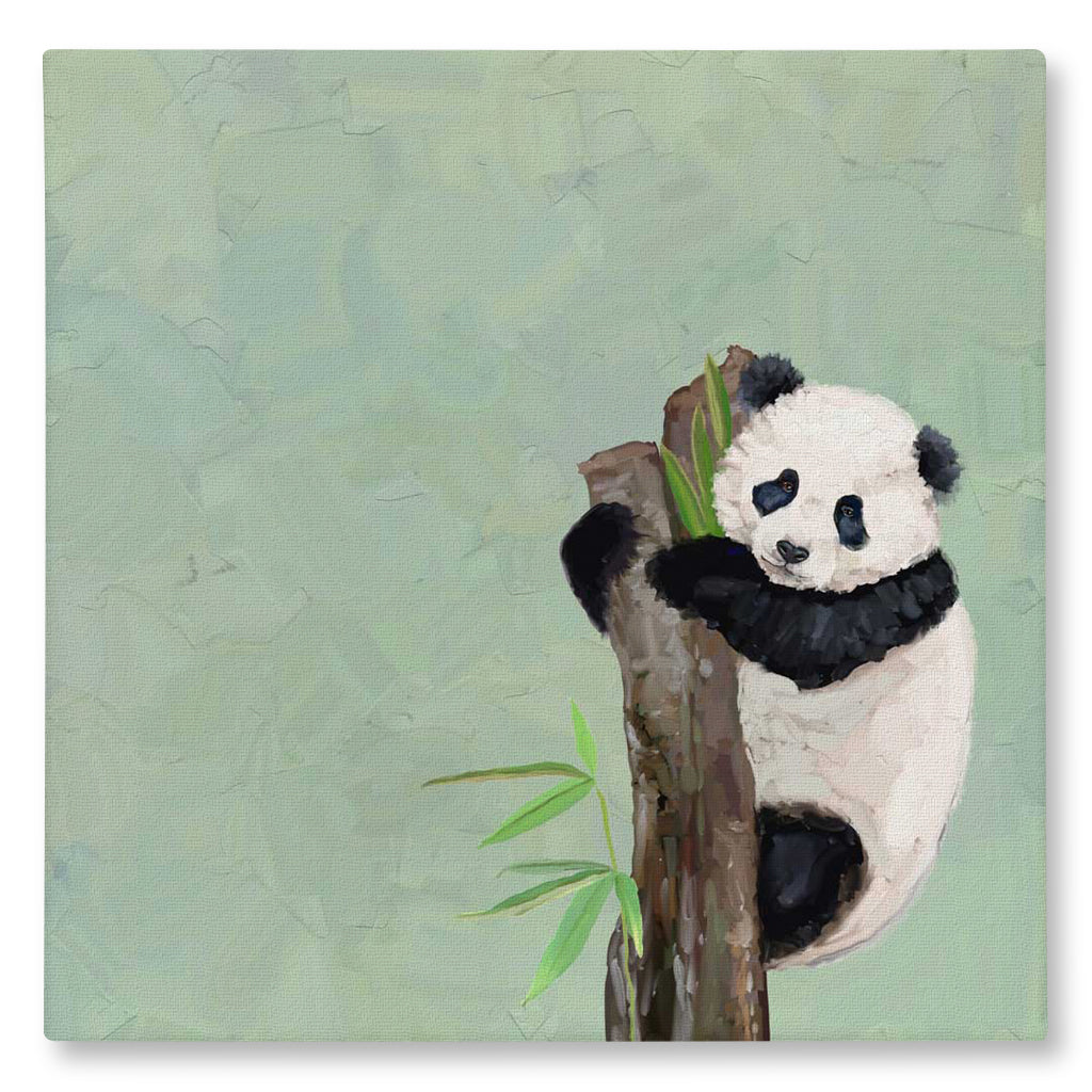 Panda Pals - Little Cub Giclée Canvas Print Canvas Wall Art