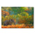 Canvas Print Painting of an elephant in a forest with autumn colors.