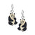 GREENTREE WOOD ECO GIANT PANDA EARRINGS