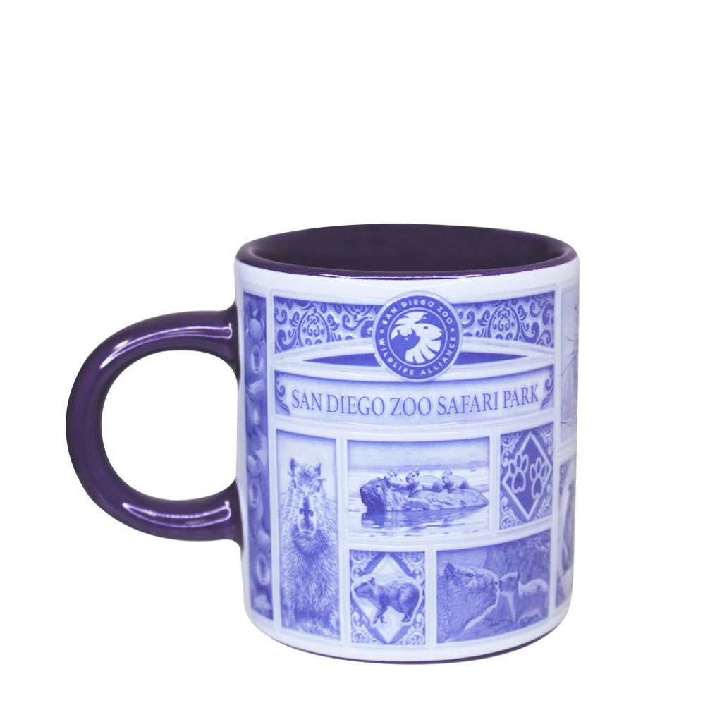 Delft-Style Capybara Espresso Cup