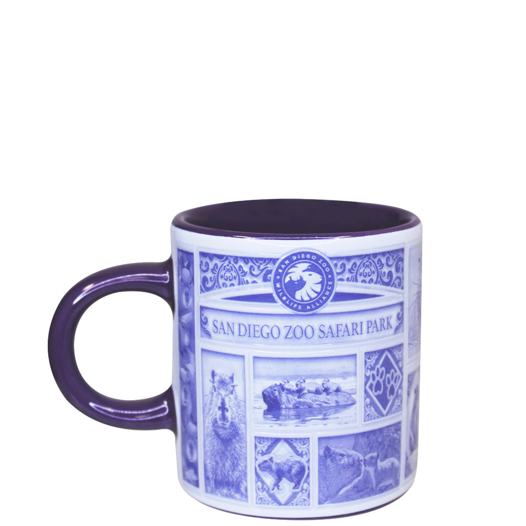 Delft-Style Capybara Espresso Cup