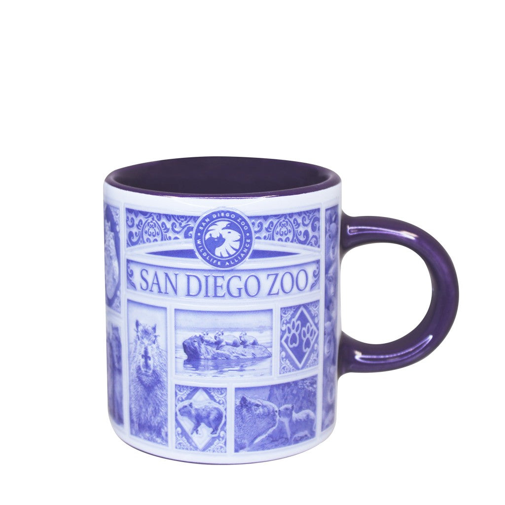 Delft-Style Capybara Espresso Cup