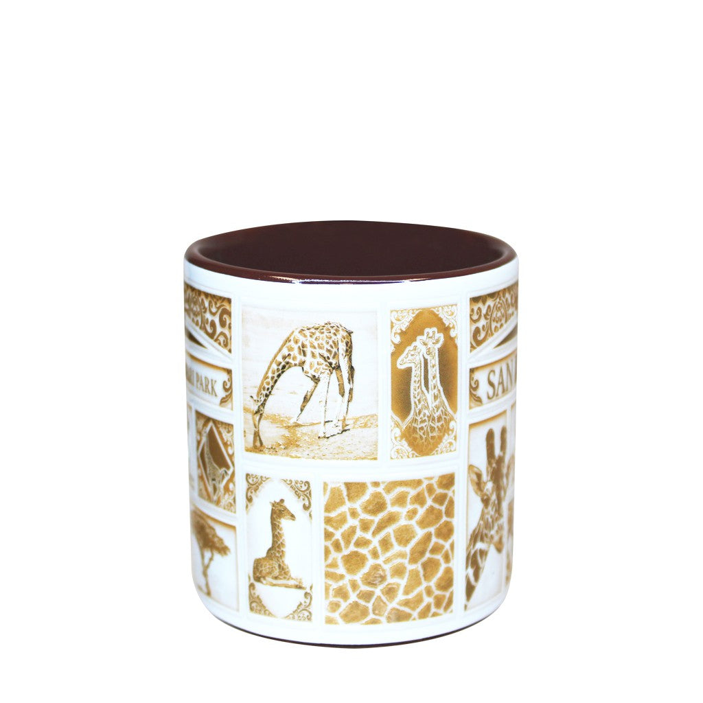 Delft-Style Giraffe Espresso Cup