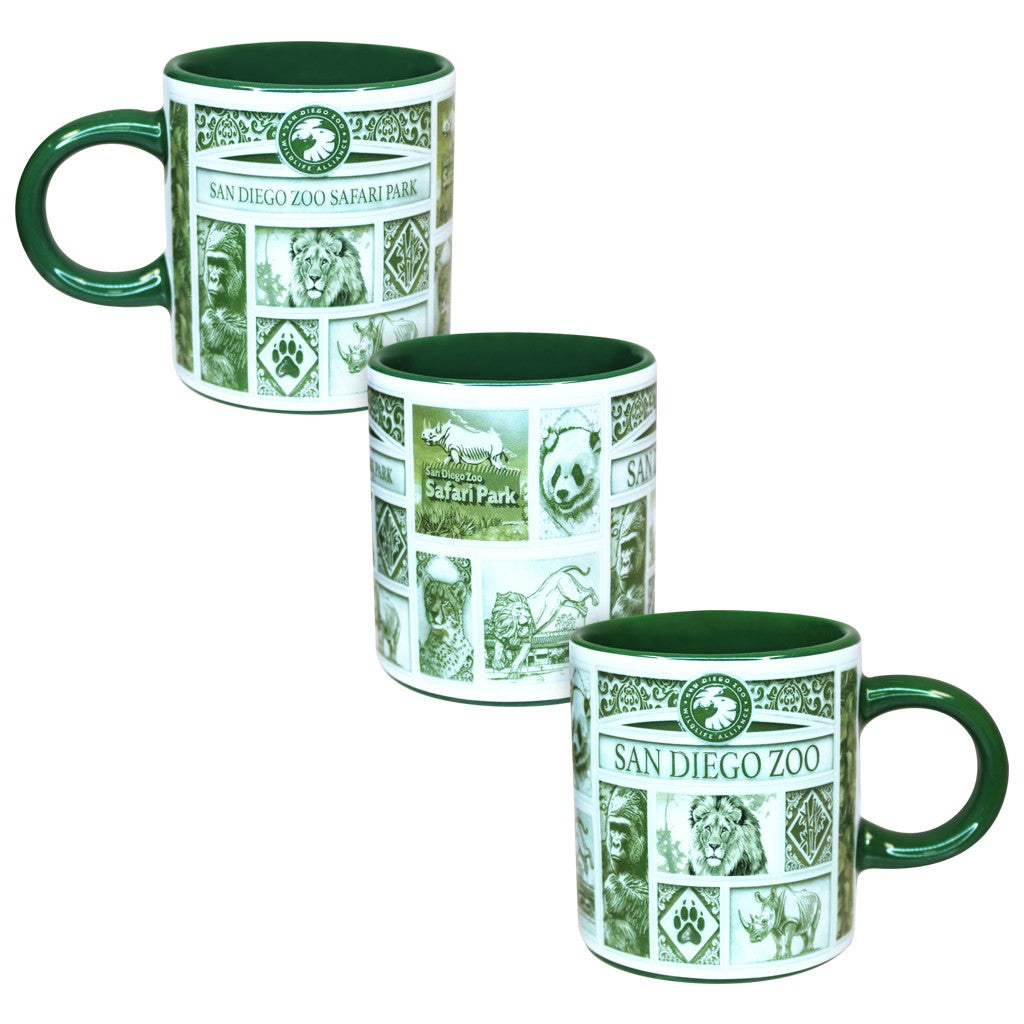 Delft-Style San Diego Zoo & Safari Park Espresso Cup