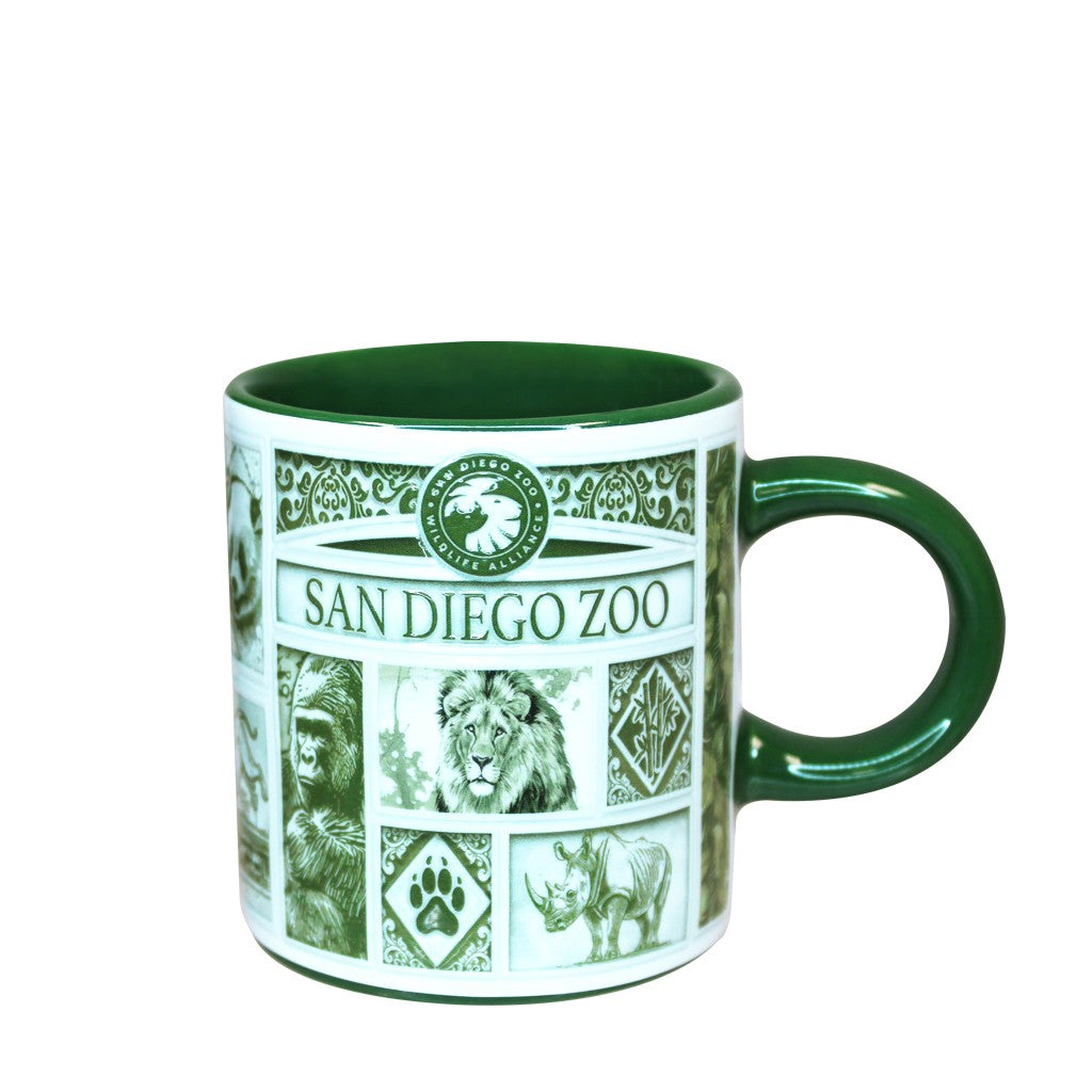 Delft-Style San Diego Zoo & Safari Park Espresso Cup