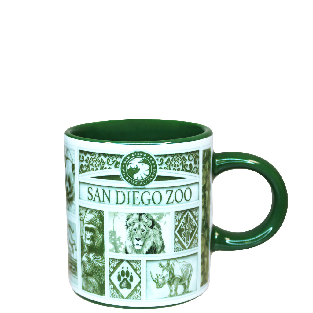 Delft-Style San Diego Zoo & Safari Park Espresso Cup