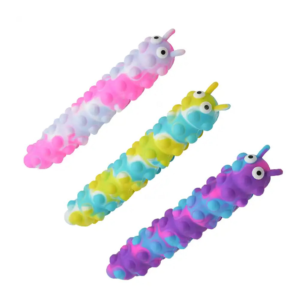 Push Pop Caterpillar Light-Up Fidget Toy - ShopZoo