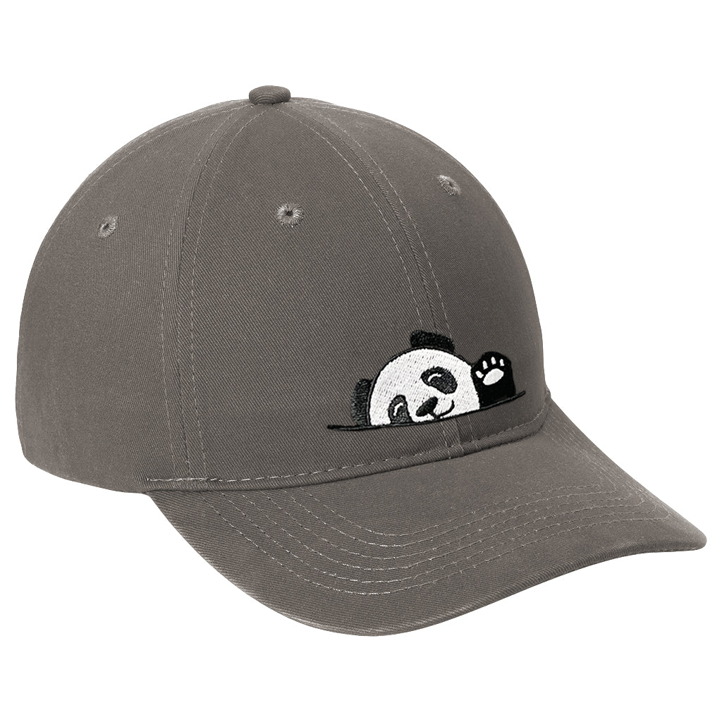 Panda Hi Baseball Cap - Charcoal