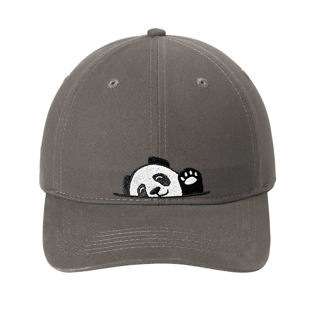 Panda Hi Baseball Cap - Charcoal