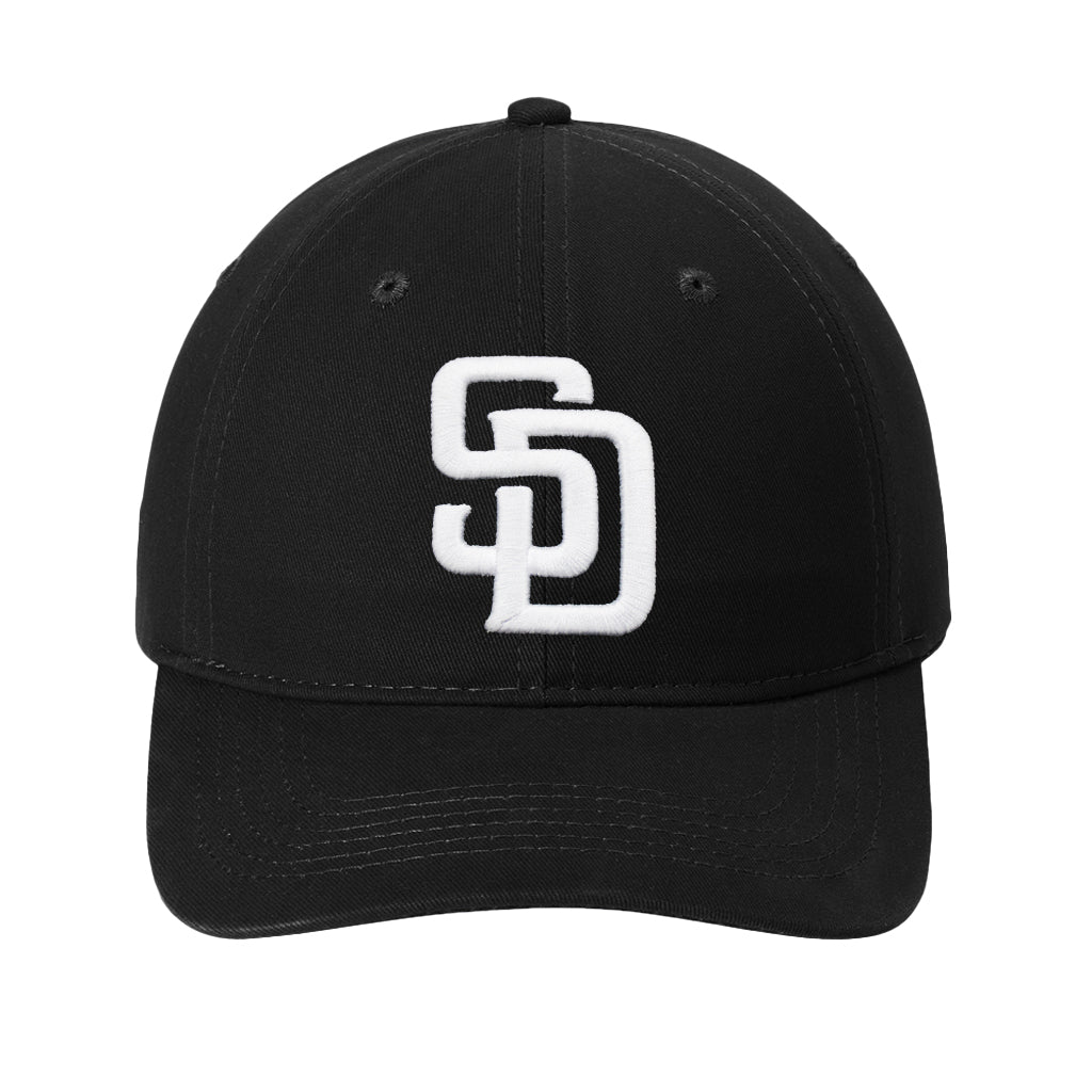 SDZWA x San Diego Padres 9TWENTY Baseball Cap - Black & White