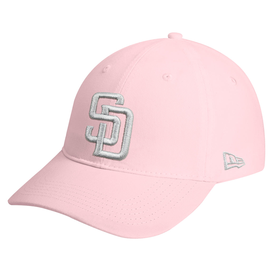 SDZWA x San Diego Padres 9TWENTY Baseball Cap - Pink & Silver