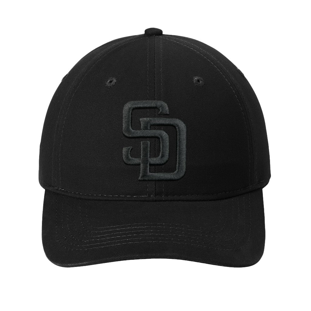 SDZWA x San Diego Padres 9TWENTY Baseball Cap - Black Tonal