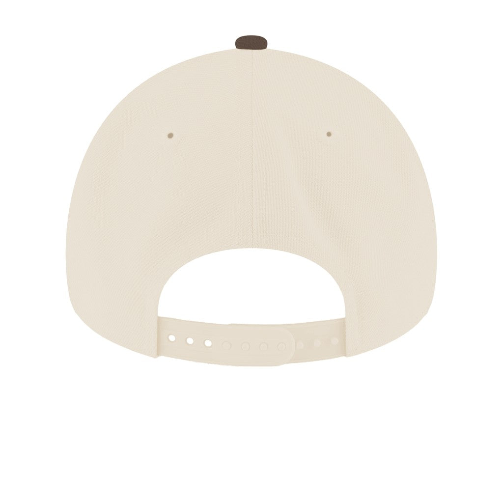 SDZWA x San Diego Padres 9FORTY Baseball Cap - Cream & Brown