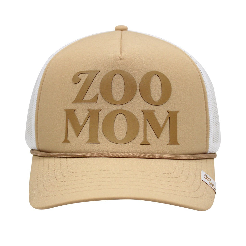 ZOO MOM SAN DIEGO ZOO TANK AND WHITE MESH BASEBALL CAP 