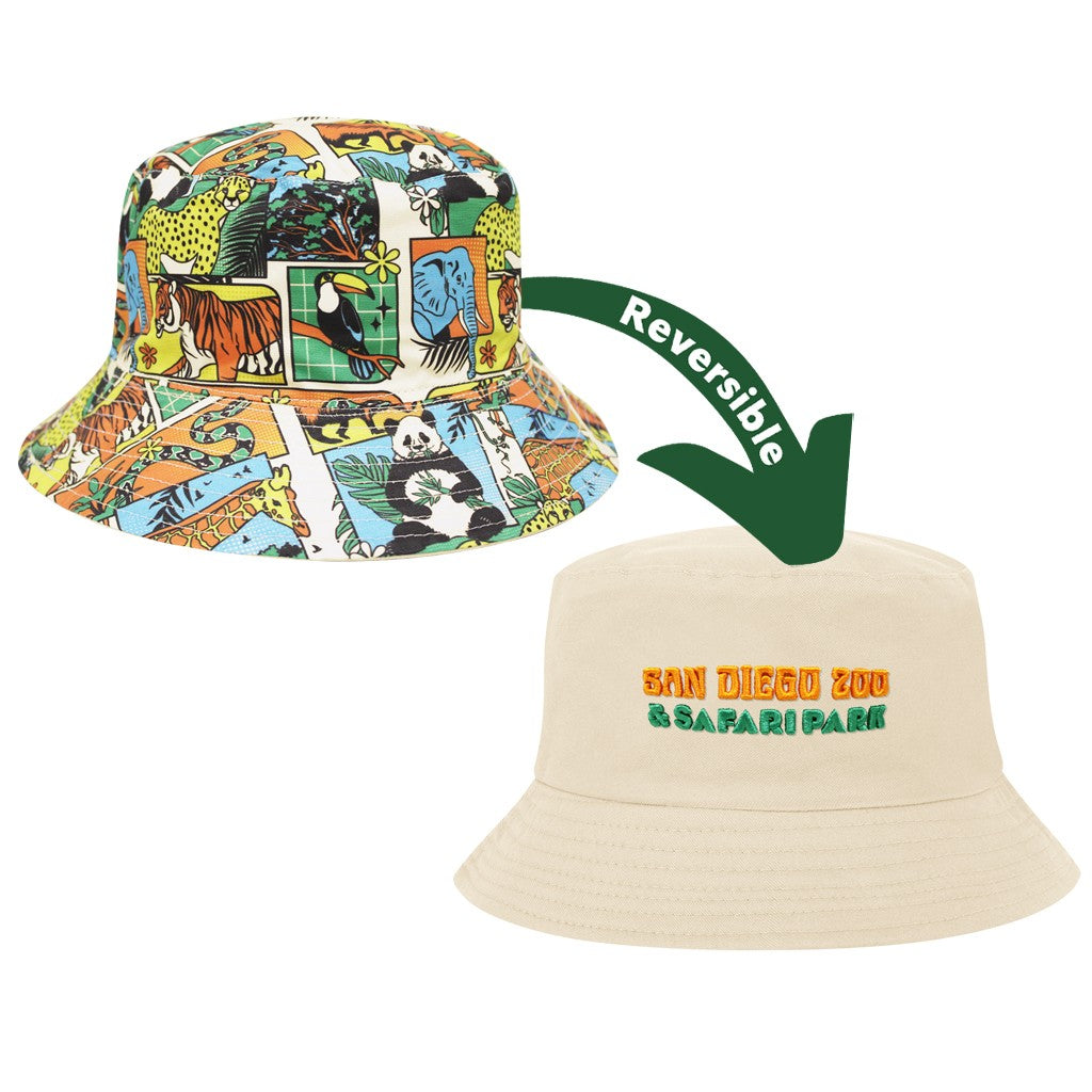 Zoo-Verse Comics Reversible Bucket Hat - ShopZoo