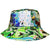 San Diego Zoo Map Bucket Hat Sublimation Print Hat