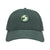 PERFORMANCE MESH ICON BUG LOGO HEATHER GREEN BASEBALL CAP HAT SDZWA