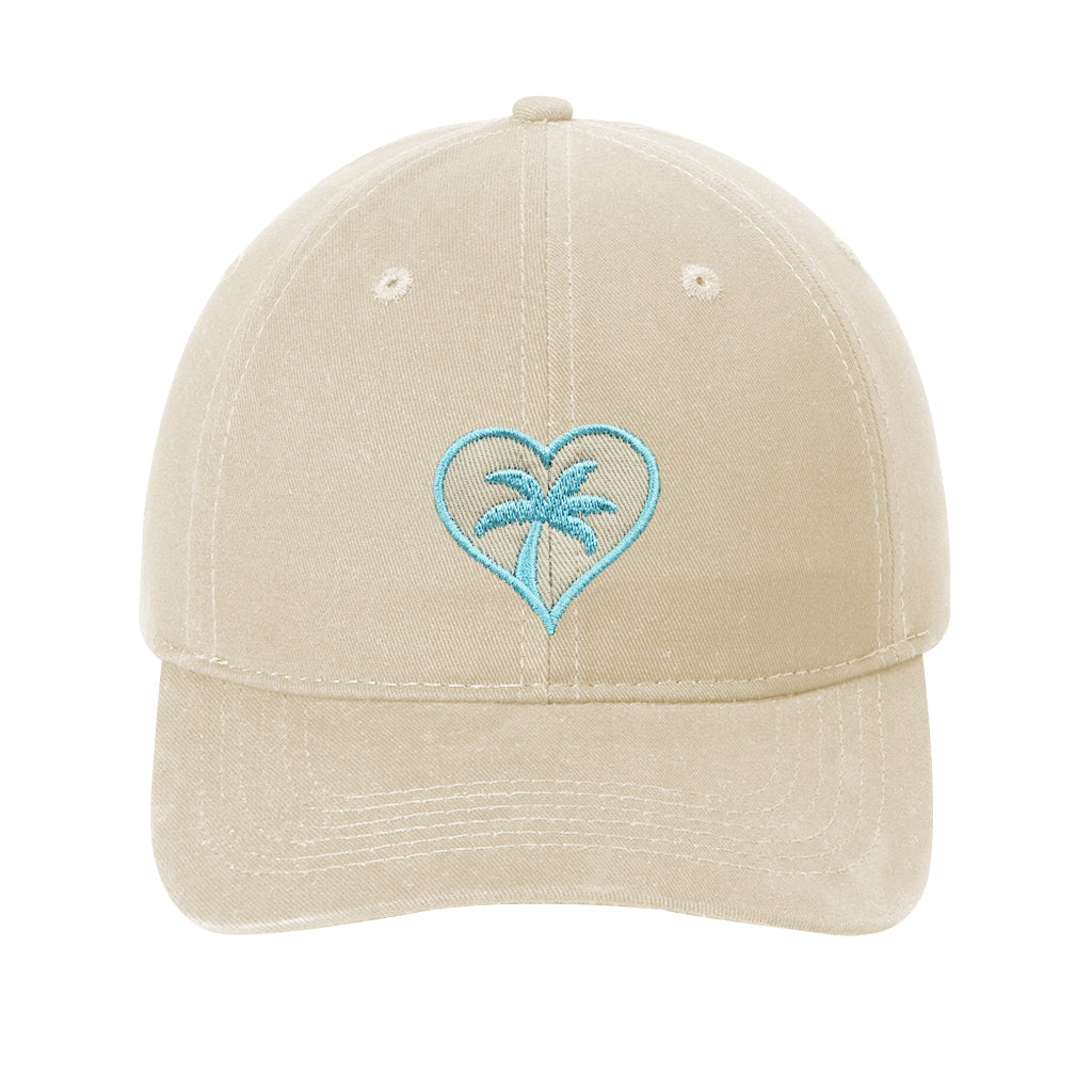 PALM TREE HEART STONE BASEBALL HAT CAP SAN DIEGO ZOO SUMMER 2025