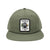 WALKING LION PATCH YOUTH KIDS BASEBALL HAT CAP OLIVE GREEN ECO