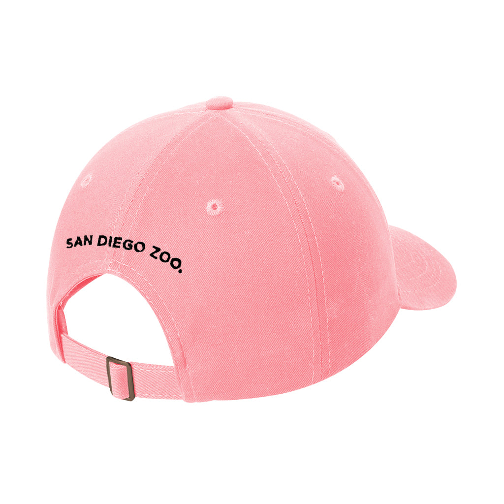Capybara Icon Kids Baseball Cap - Pink