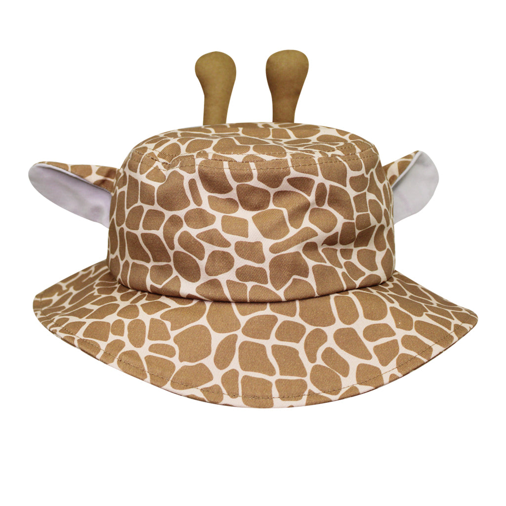 KIDS CHILD YOUTH GIRAFFE BUCKET HAT EARS OCCICONES