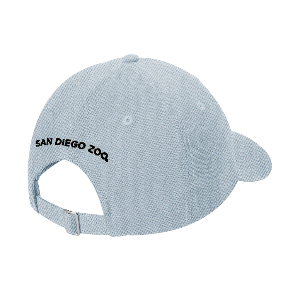 Red Panda Icon Kids Denim Baseball Cap