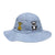 Embroidered Wildlife Infant/Toddler Floppy Hat Denim Material