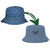 REVERSIBLE BLUE BUTTERFLY HAT SDZWA LOGO LADIES