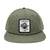 WALKING LION PATCH BASEBALL HAT CAP OLIVE GREEN ECO