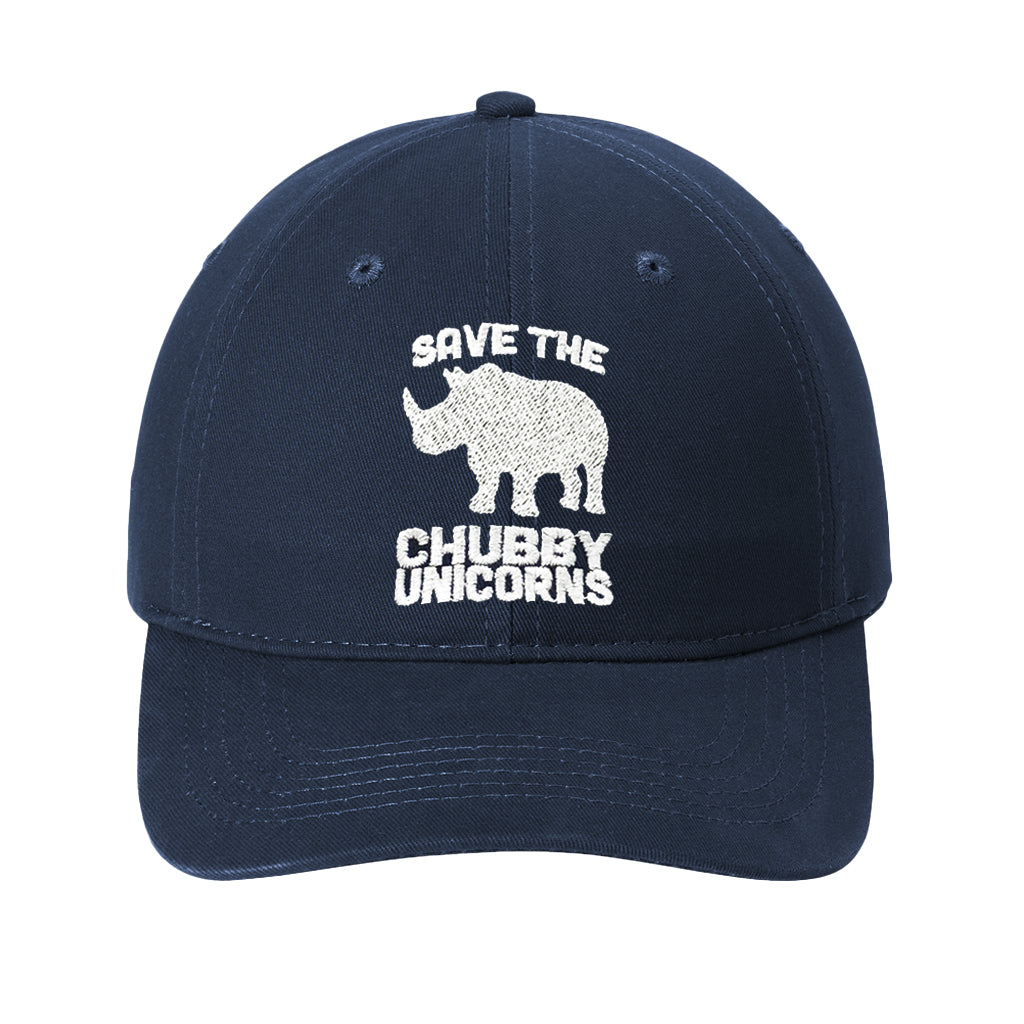 NAVY BASEBALL HAT RHINO CHUBBY ADJUSTABLE
