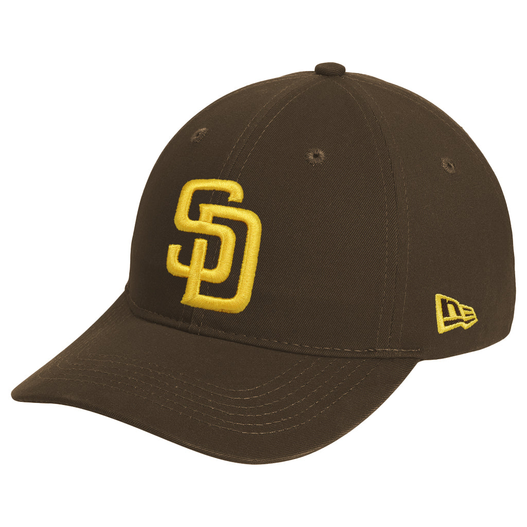 SDZWA x San Diego Padres 9FORTY Baseball Cap - Brown & Gold