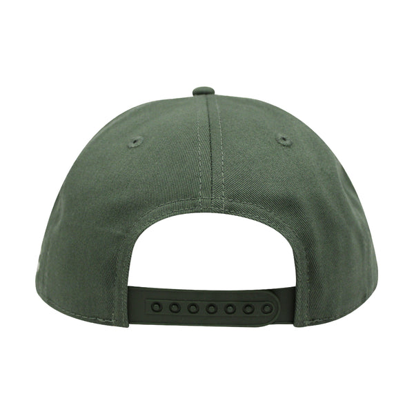 Elephant Patch Flat Brim Snapback Cap